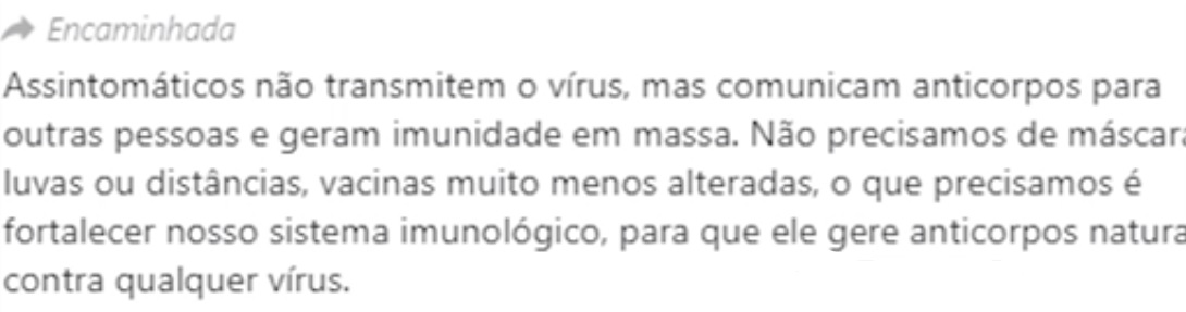 Assintomáticos NÃO transmitem anticorpos de Covid-19