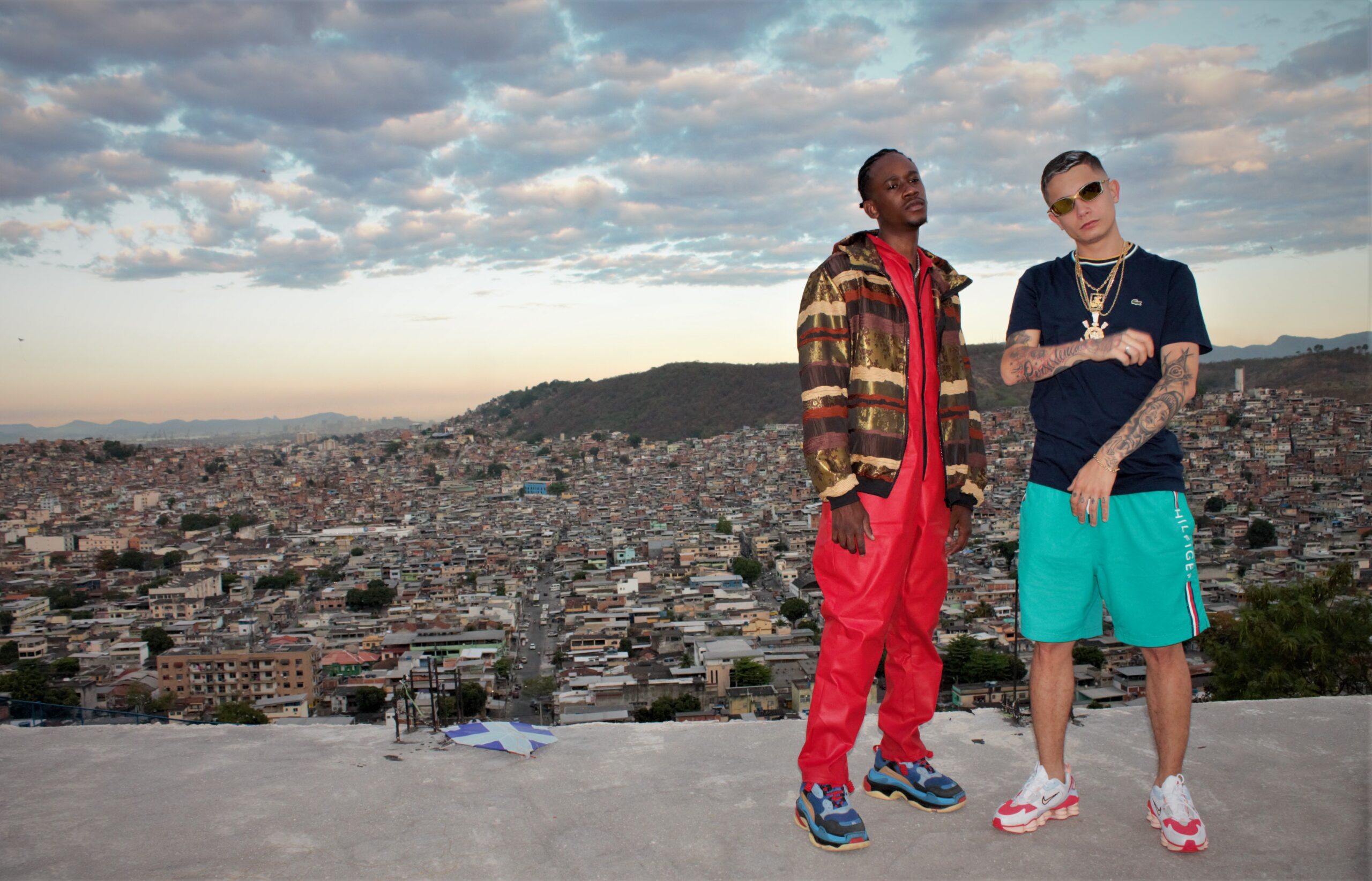MC Hariel e Dj Zullu gravam clipe no Konteiner, na Vila Cruzeiro