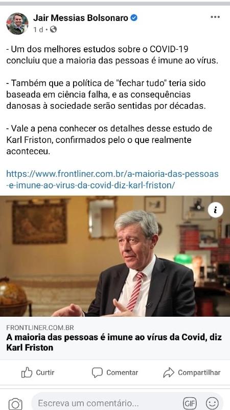 Neurocientista britânico NÃO concluiu que maioria da população é imune ao coronavírus e que distanciamento social é inútil