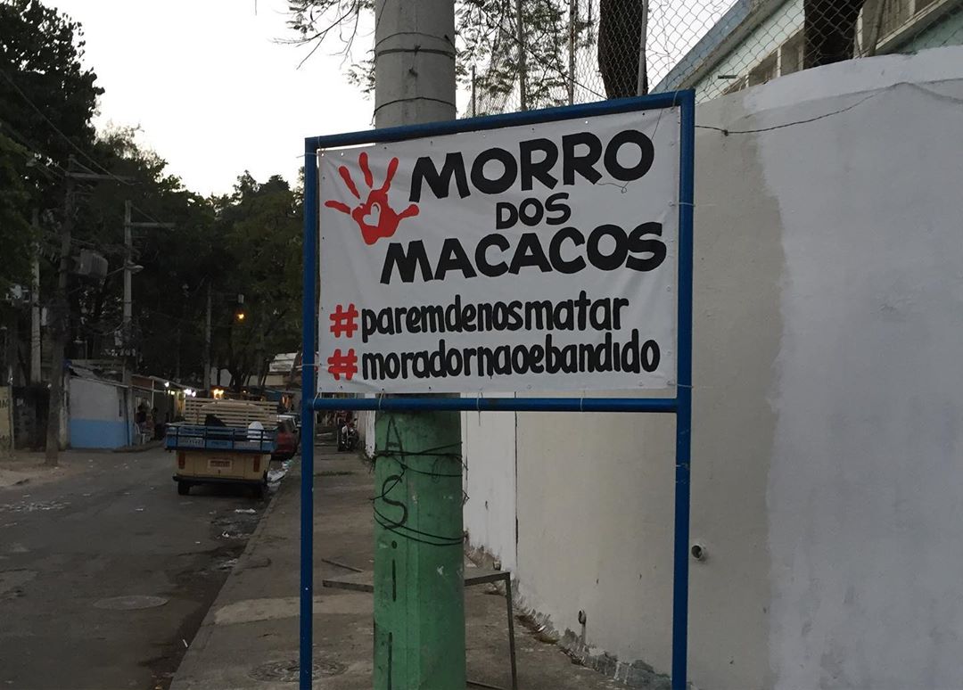 Coletivos se unem pelo fim de ações violentas da polícia no Morro dos Macacos