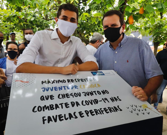 Prefeitura do Rio homenageia juventude periférica que atua no combate à Covid-19