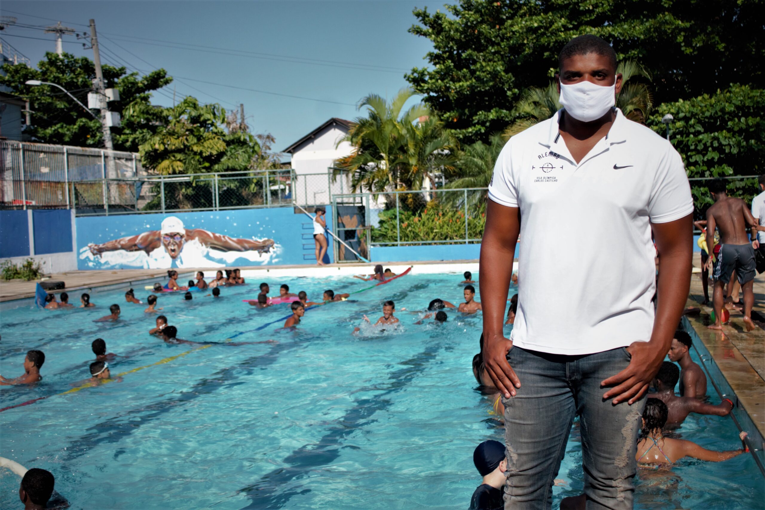 Vila Olímpica do Complexo do Alemão promove colônia de férias para as crianças