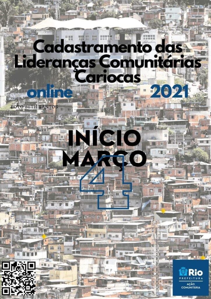cadastro de líderes comunitários