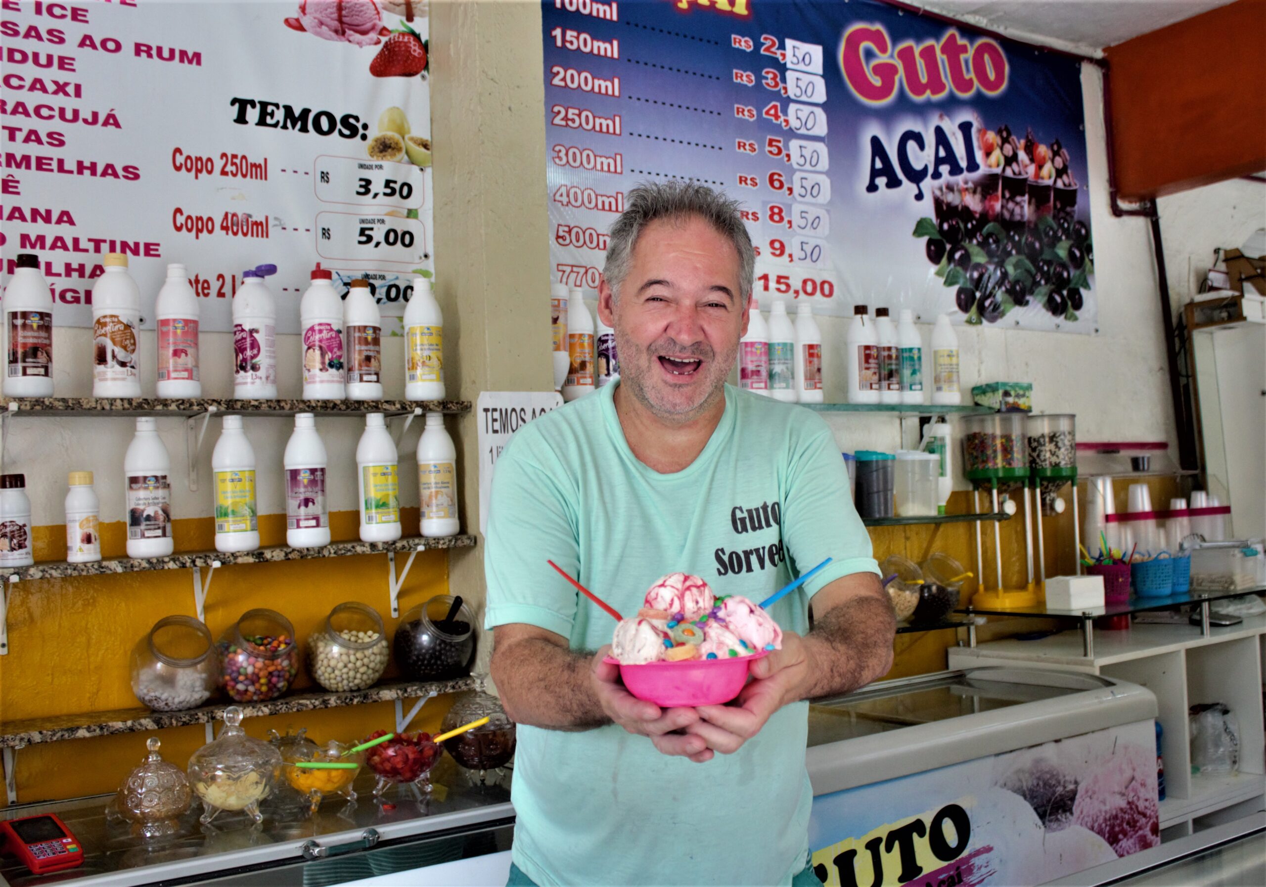 Conheça a Sorveteria do Guto, tradição e sabor na Vila Cruzeiro