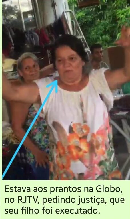 Mãe de jovem morto em chacina no Jacarezinho NÃO aparece em vídeo com armas