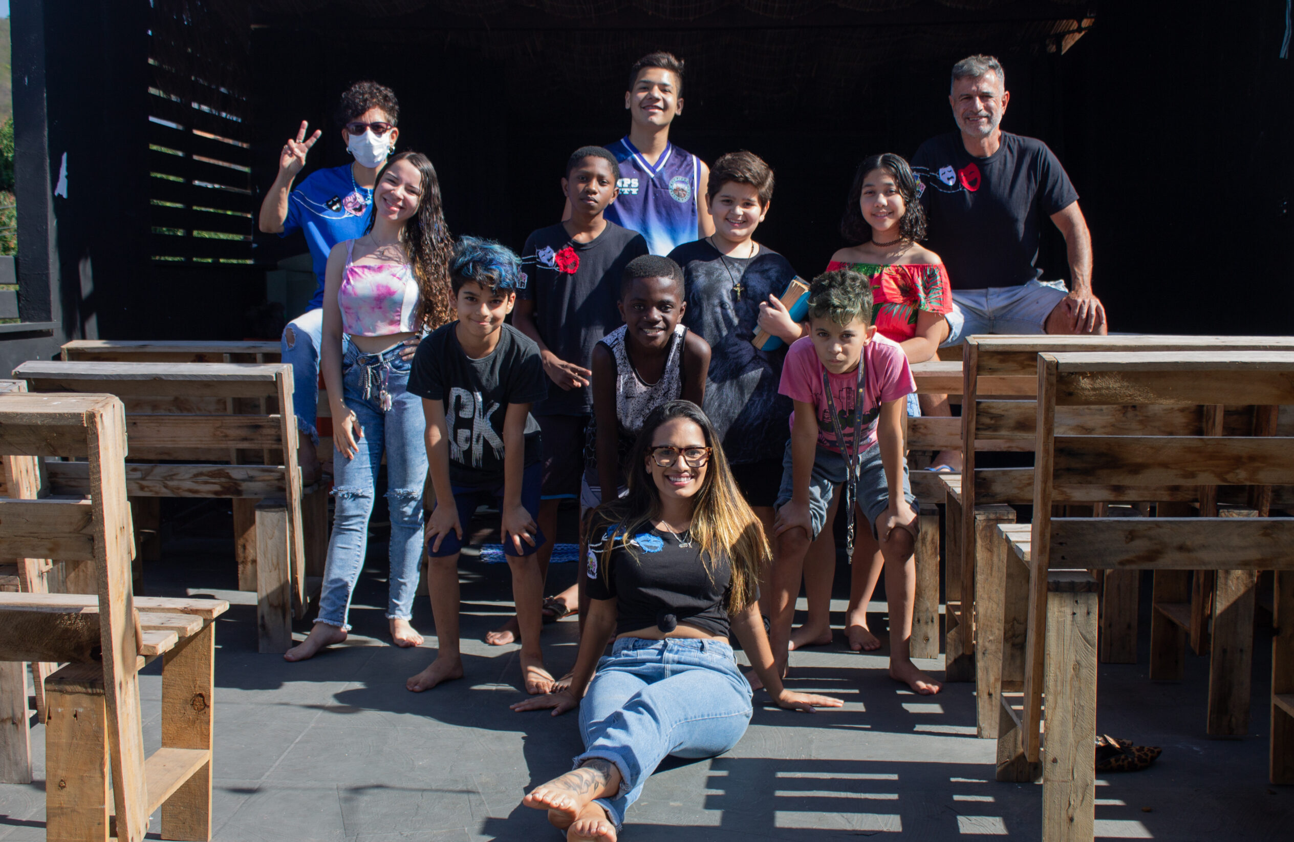 Grupo de teatro promove atividades culturais na Penha