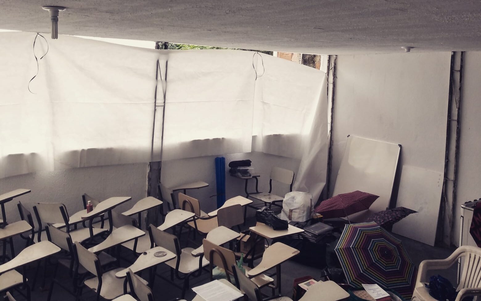 Projeto social no Alemão busca ajuda para revitalizar espaço do pré-vestibular
