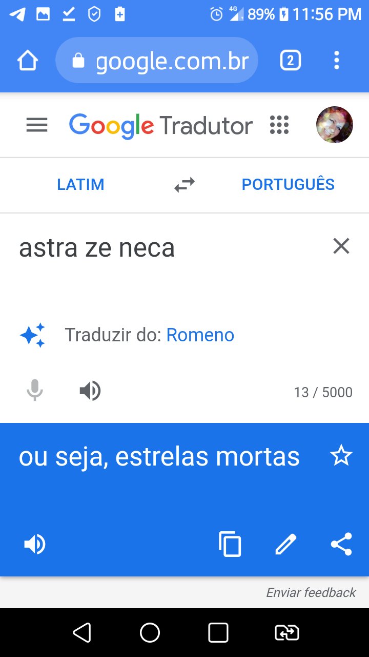 É FALSO que tradução da palavra AstraZeneca signifique “ou seja, estrelas mortas”