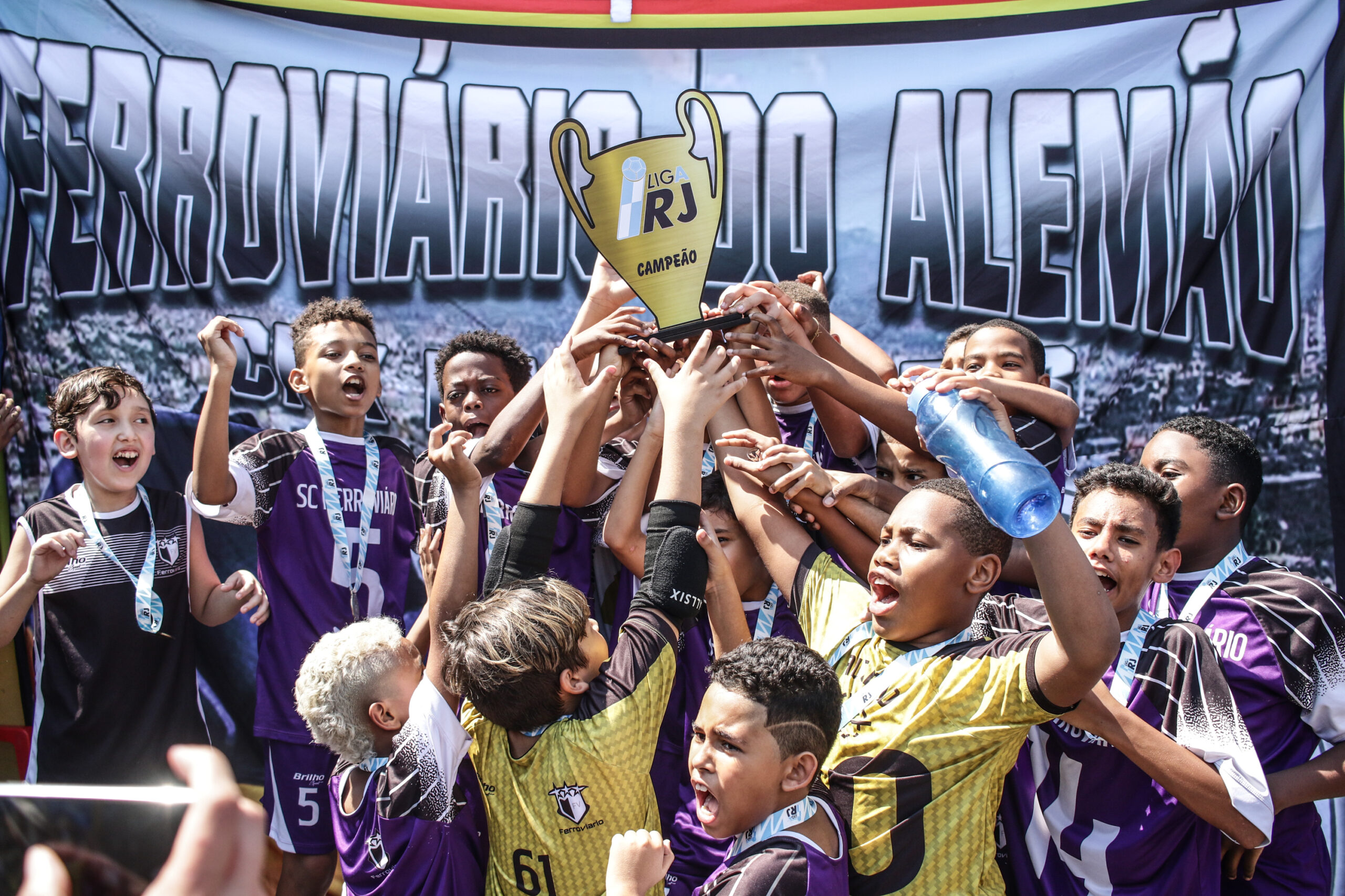 Time Ferroviário da Vila do Alemão é campeão da Liga Rio de Janeiro de Futsal