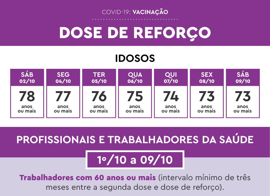 Foto: Reprodução / Secretaria Municipal de Saúde